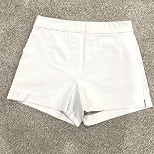 Spanx white shorts